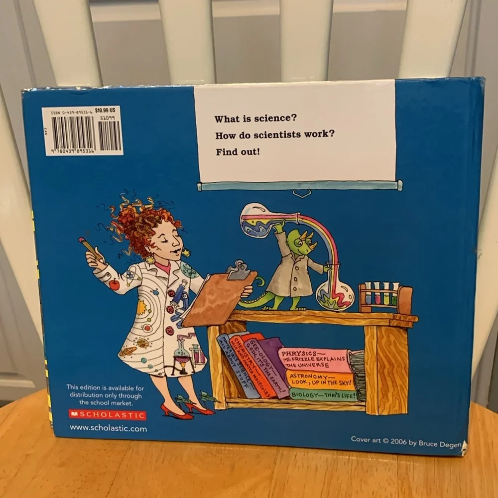 ✋Vintage Magic School Bus Hardcover Book The Science Fair Expedition Teach BTS